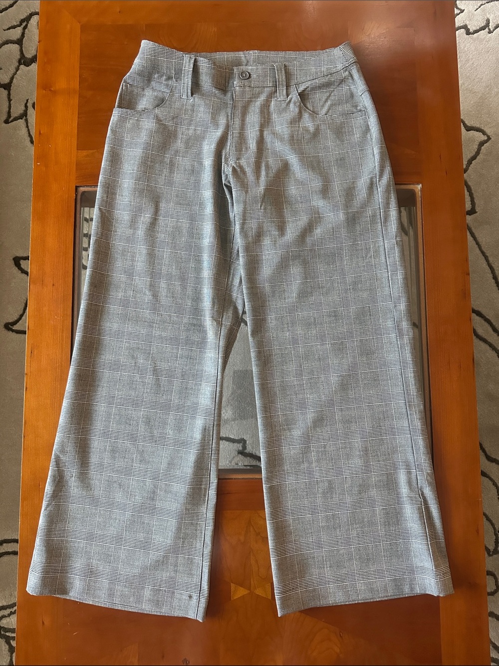 Brandy Melville Gray Plaid Women’s Dress Pants